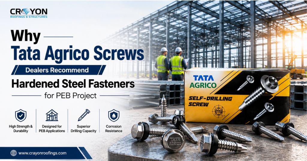 Tata Agrico Screws for PEB projects